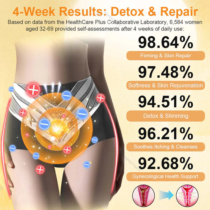 Medical Grade Titanium Fiber Self-heating Tourmaline Shaping Shorts💥